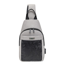 High Quality Waterproof Carton PU Leather Fashion Crossbody Sling Bag Chest Bag
